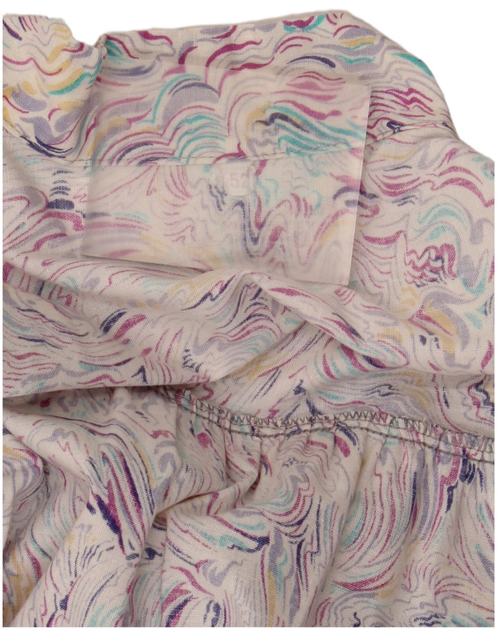 Rochie cămașă vintage pentru femei cu model abstract IT 52 2XL multicolor