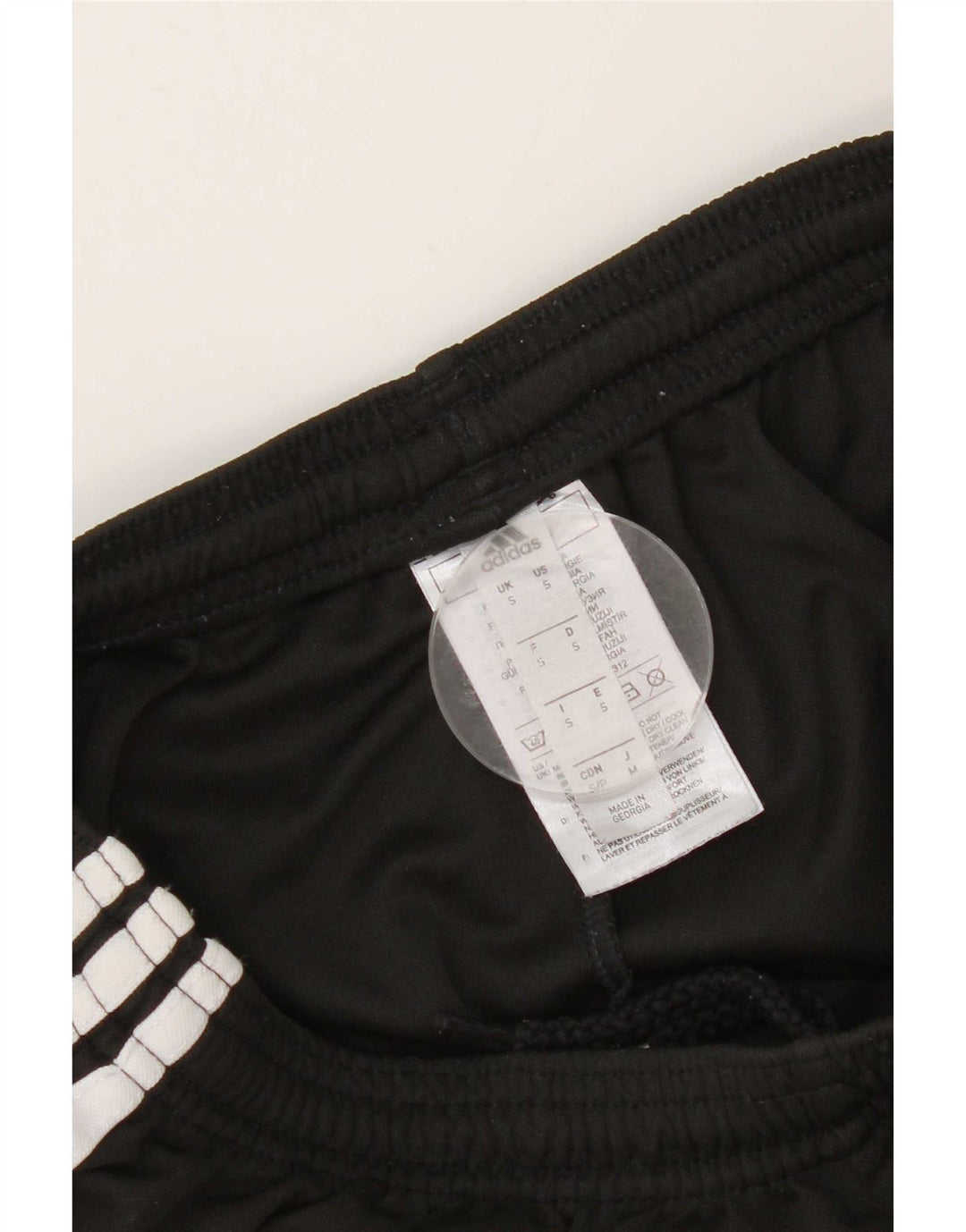 Pantaloni scurți sport Aeroready Adidas pentru bărbați, poliester negru mic