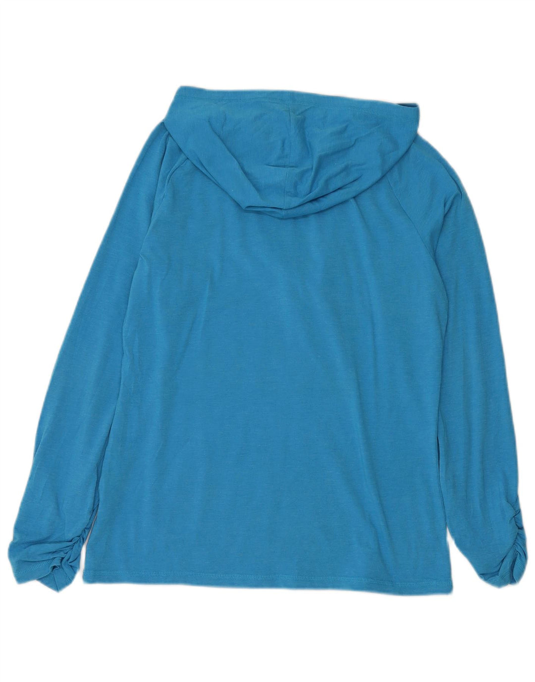 Top cu glugă pentru femei PUMA cu mânecă lungă UK 14 Large Blue