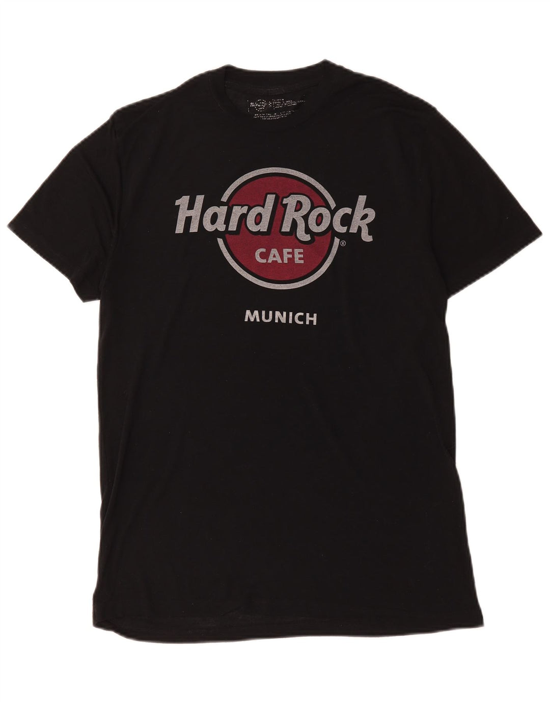 Hard Rock Cafe Munchen Tricou grafic Top Mediu Negru