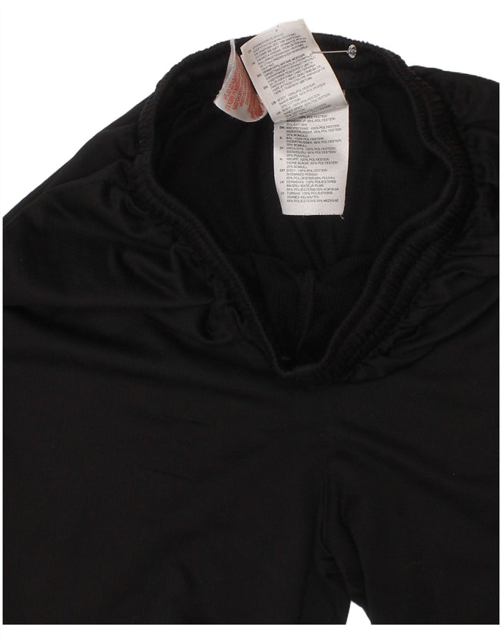 Pantaloni scurți sport pentru băieți Adidas 7-8 ani poliester negru
