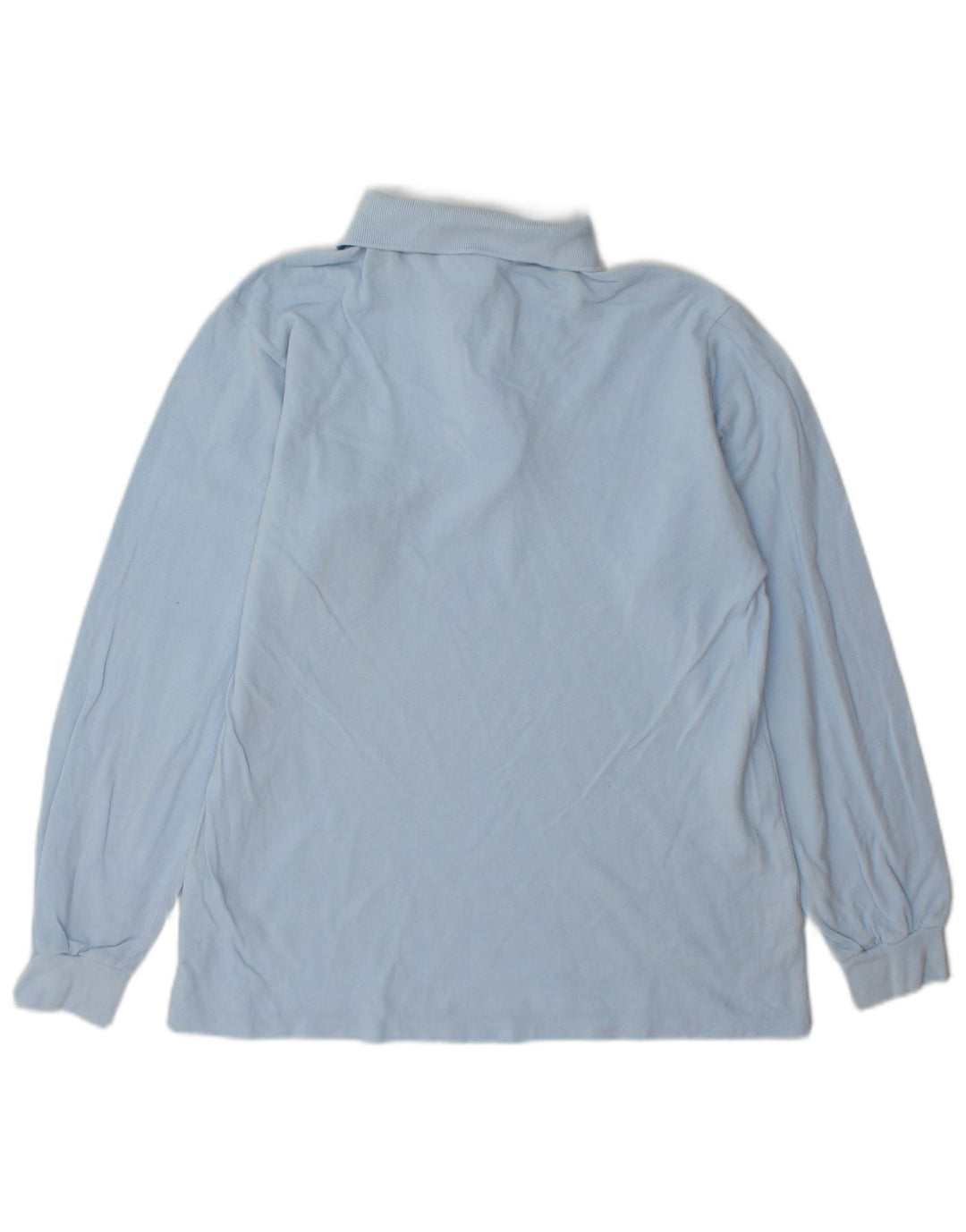 Tricou polo pentru bărbați Lacoste cu mânecă lungă, mărimea 3, bumbac albastru mic