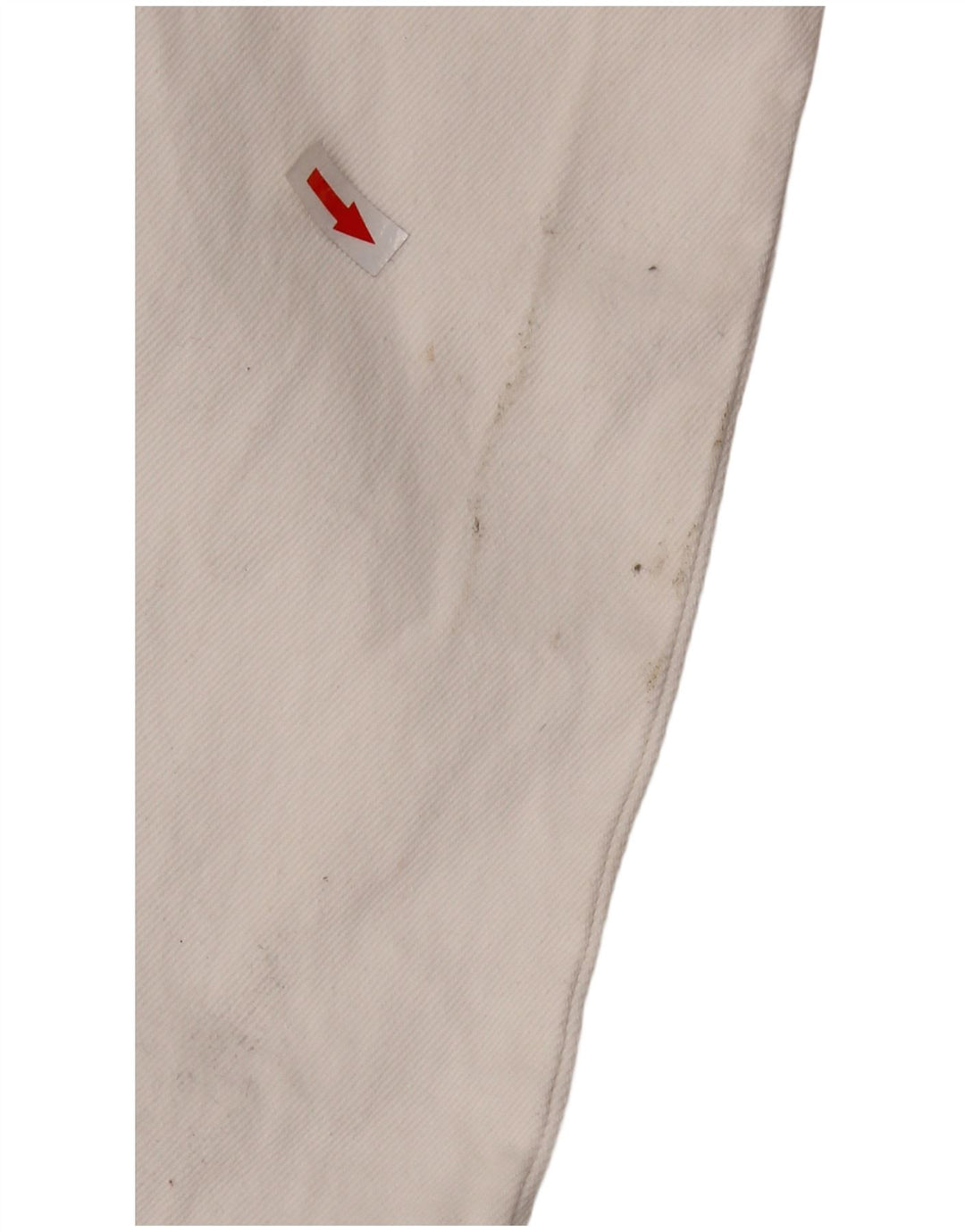 Salopetă de denim pentru femei Zara UK 14, mare, alb, bumbac