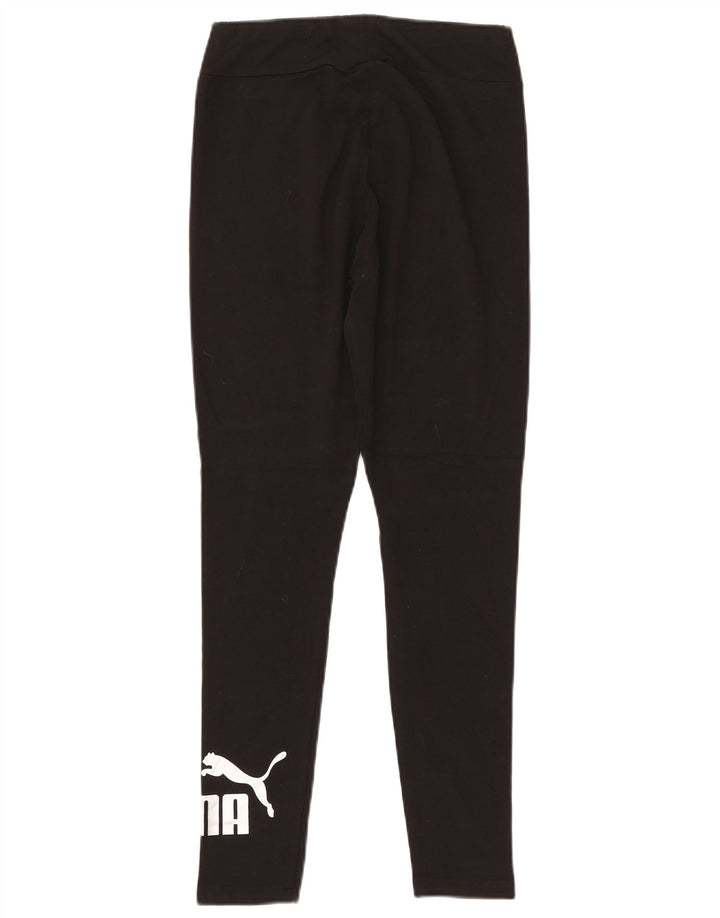 Leggings grafic PUMA pentru femei UK 12 Medium Black Sintetic