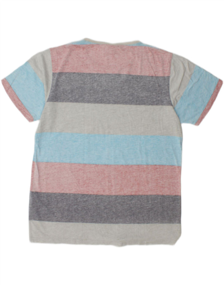 Tricou Animal pentru bărbați Top mare, multicolor, cu dungi din bumbac