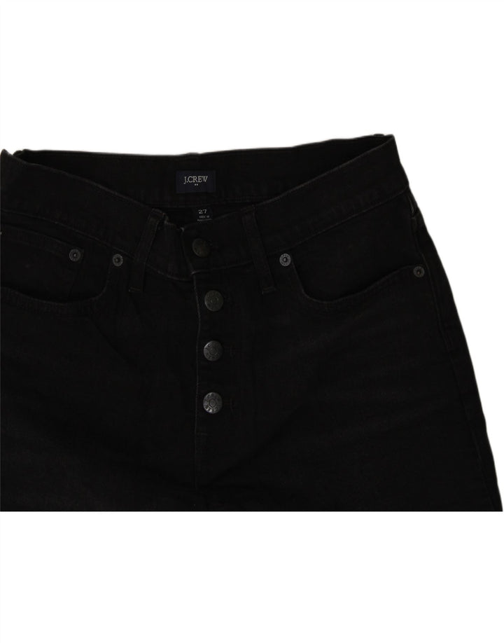 J. CREW Womens Denim Shorts W27 Small Black Cotton Vintage J. Crew and Second-Hand J. Crew from Messina Hembry 