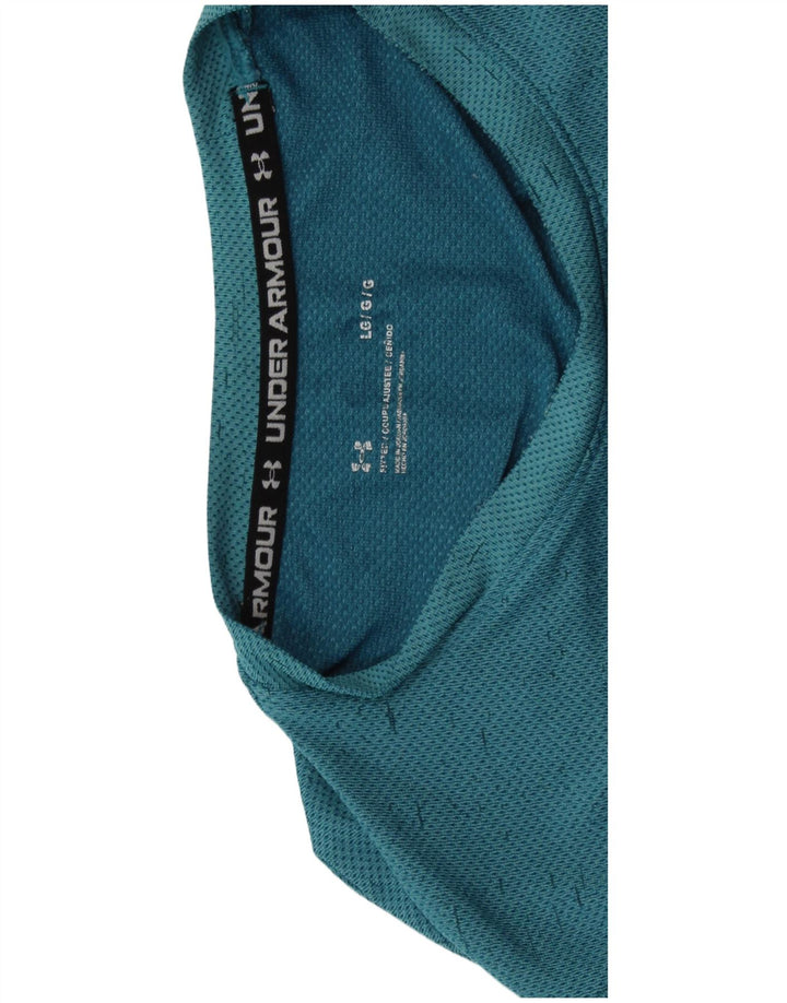 Tricou pentru bărbați UNDER ARMOUR Top Large Blue Flecked