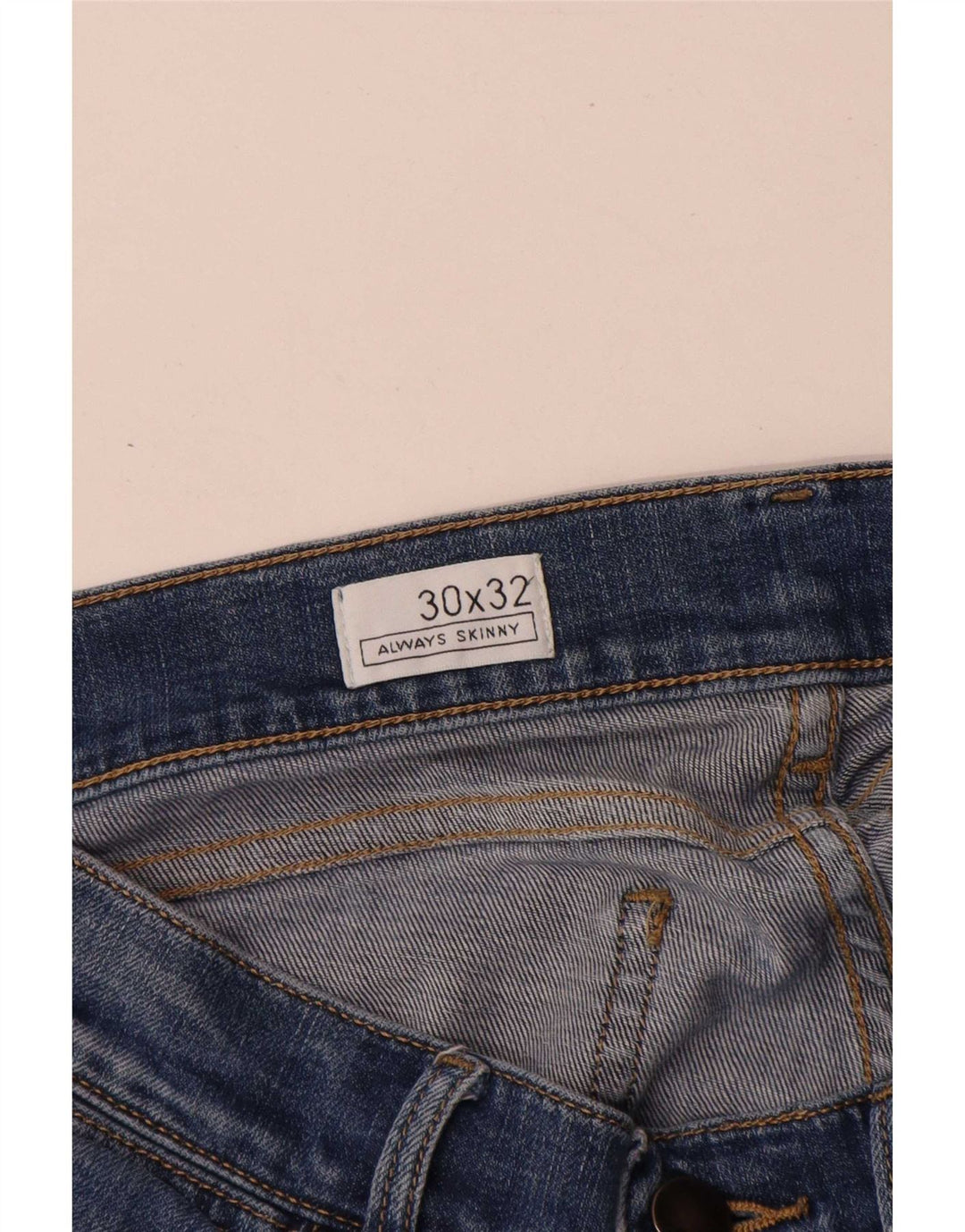 Blugi skinny pentru femei Gap W30 L32 Bumbac albastru