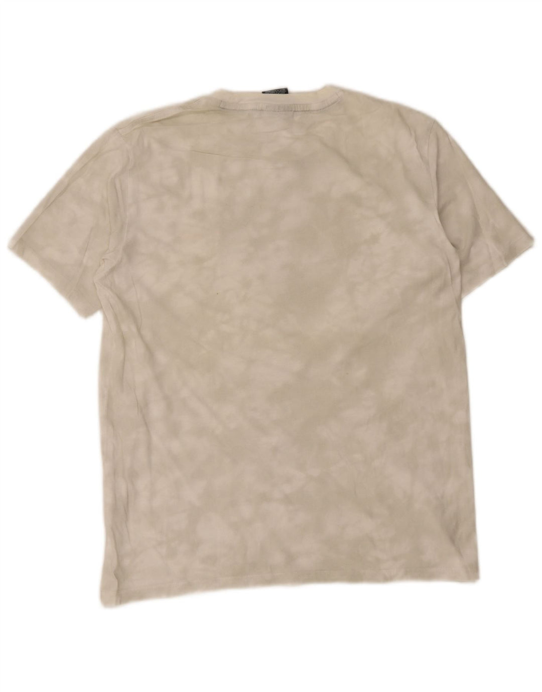 Tricou pentru bărbați Champion Top mare, alb, din bumbac Tie Dye