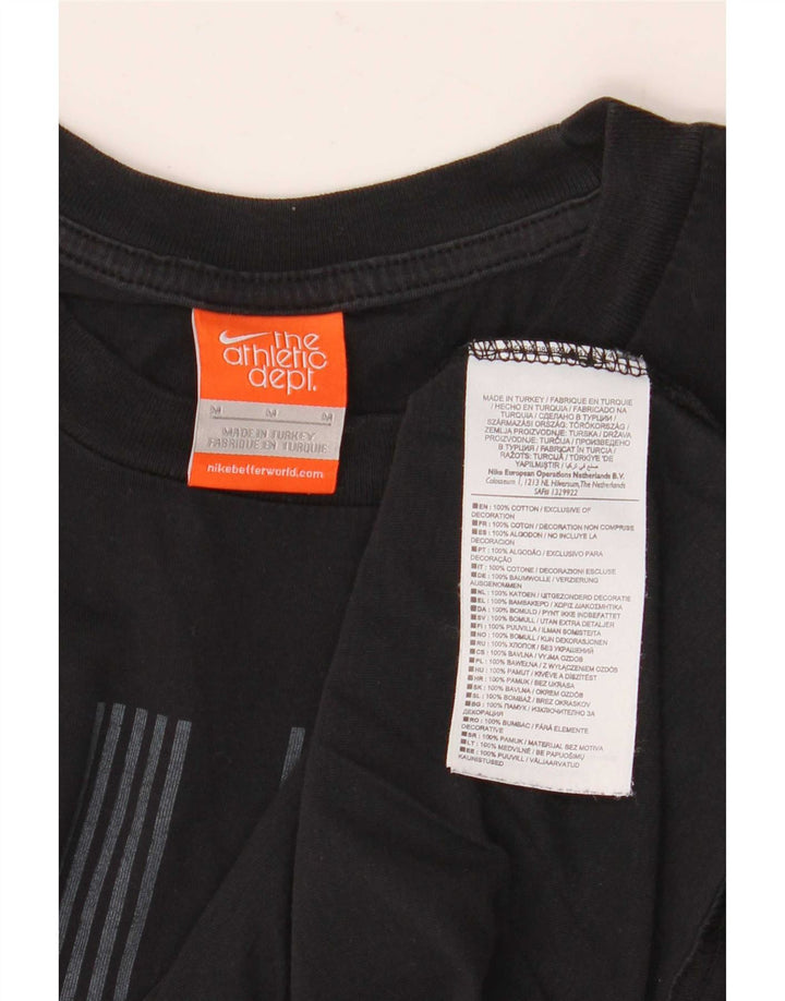 Tricou grafic Adidas pentru bărbați Top mediu negru bumbac