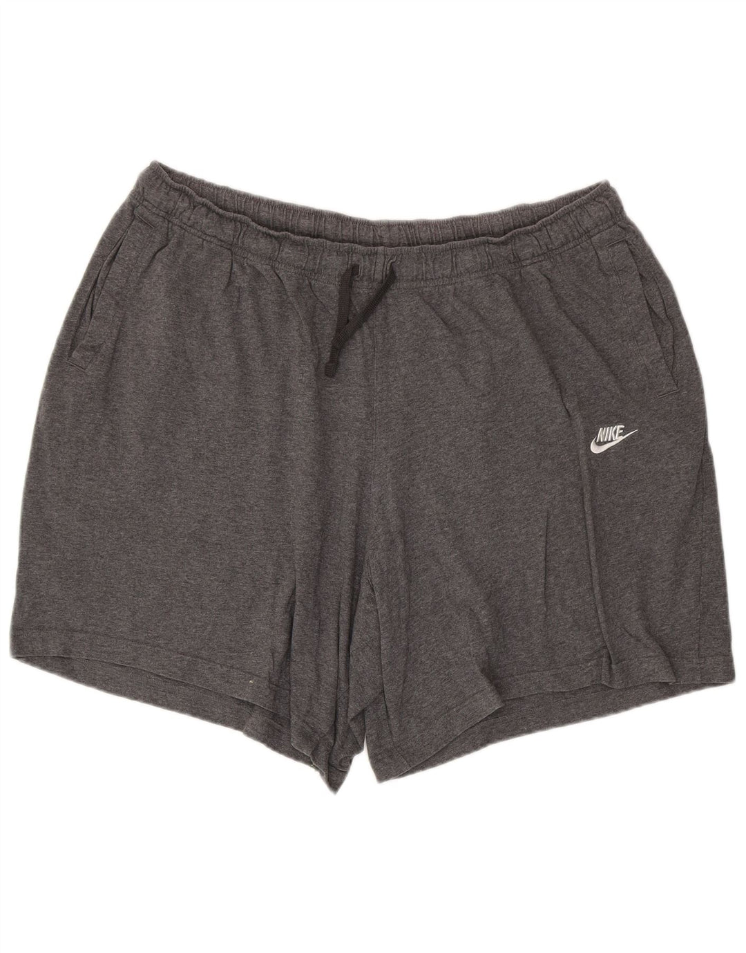 Pantaloni scurți sport Nike pentru bărbați 4XL bumbac gri