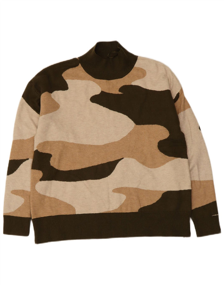 Pulover cu gât țestoasă pentru femei Marks & Spencer UK 14 Medium Khaki