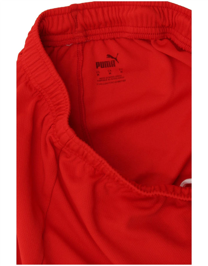 Pantaloni scurți sport PUMA pentru bărbați, roșu mediu