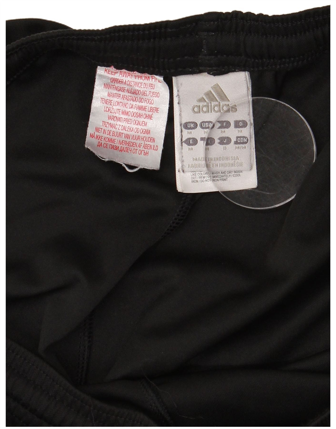 Pantaloni scurți sport Climalite ADIDAS pentru bărbați, poliester mediu negru