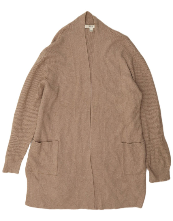 Pulover cardigan deschis pentru femei Marks & Spencer UK 18 XL Bej