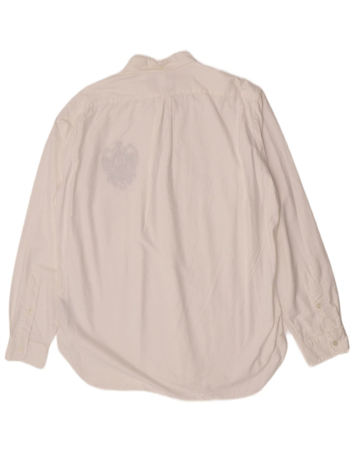 Cămașă Pulover Polo Ralph Lauren pentru bărbați, alb mediu, bumbac