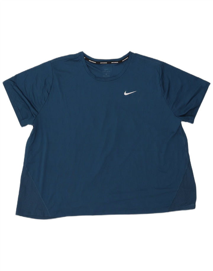 Tricou pentru bărbați Nike Dri Fit Top 3XL, bleumarin