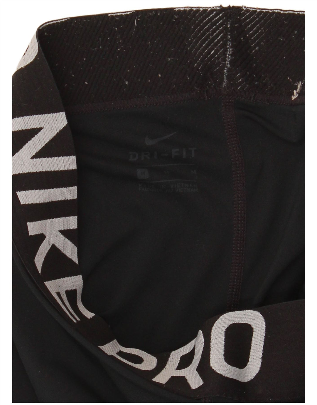 Leggings Nike Dri Fit Graphic pentru femei UK 14 Medium Black