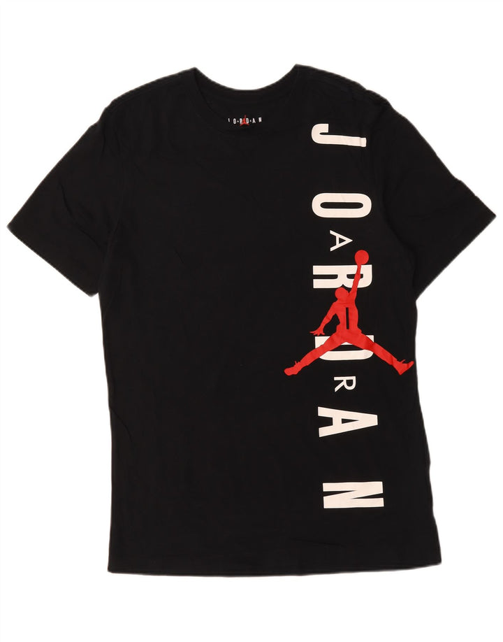 Tricou grafic Jordan pentru bărbați Top mediu din bumbac bleumarin