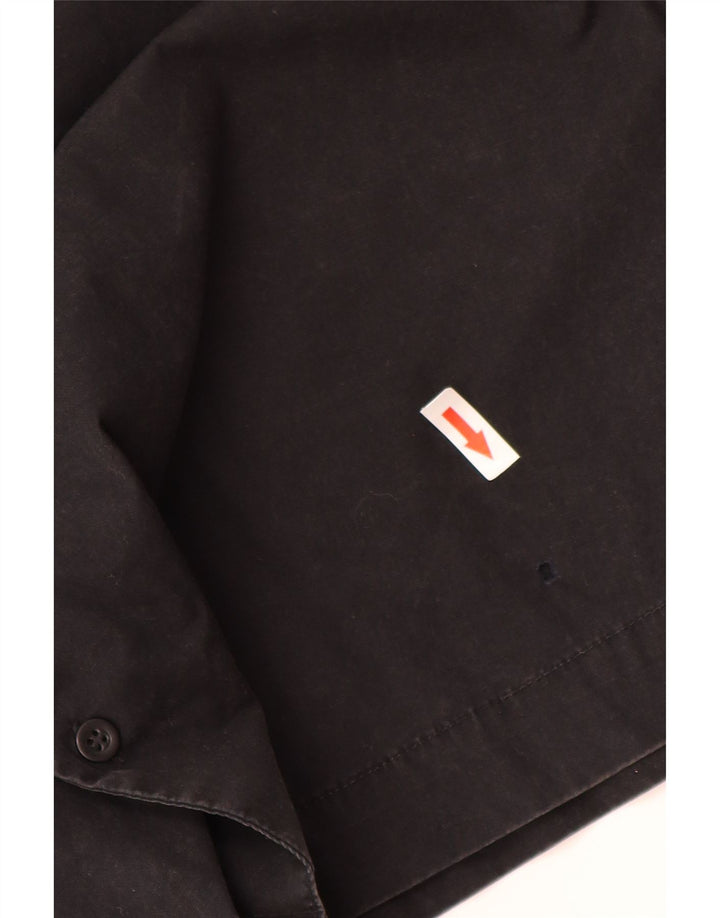 Cămașă cu mânecă scurtă Levi's pentru bărbați, bumbac negru