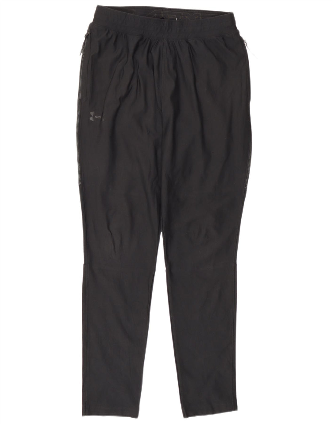 Pantaloni de trening Under Armour pentru femei UK 12 Poliester mediu negru