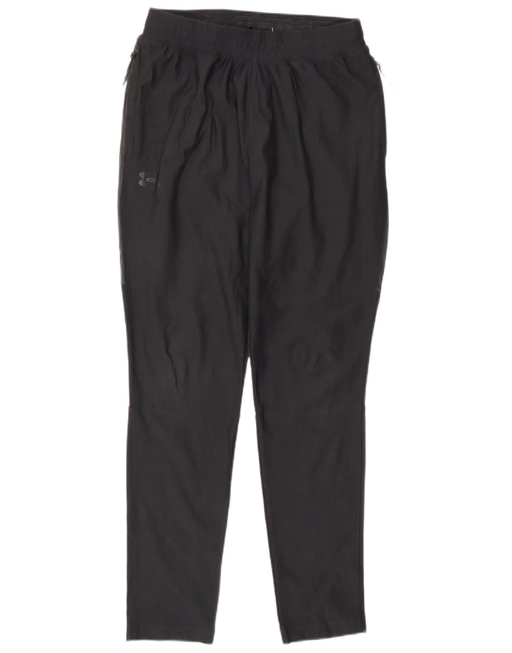 Pantaloni de trening Under Armour pentru femei UK 12 Poliester mediu negru