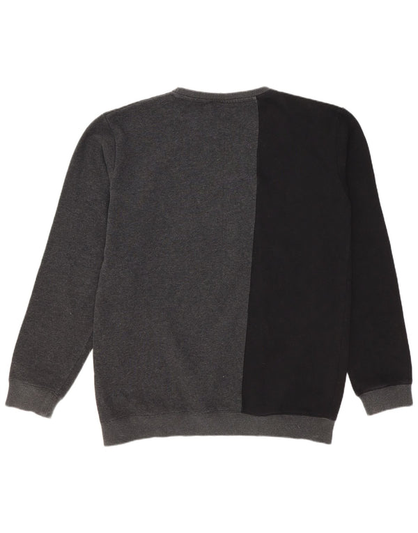 Hanorac cu grafic Fila pentru băieți Pulover 15-16 ani, gri, bumbac color bloc