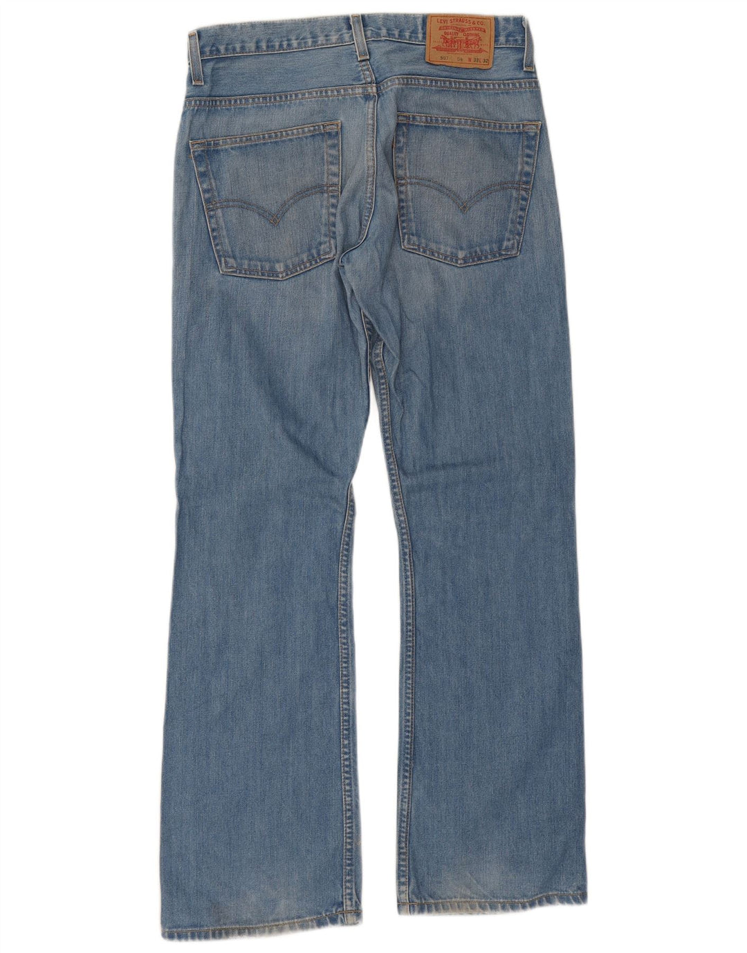 Blugi pentru bărbați LEVI'S 507 Bootcut W32 L32 Bumbac albastru