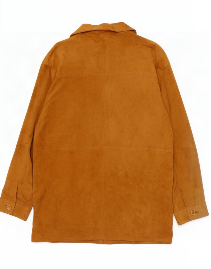 Jachetă de căprioară de weekend pentru femei vintage IT 42 Medium Beige Piele