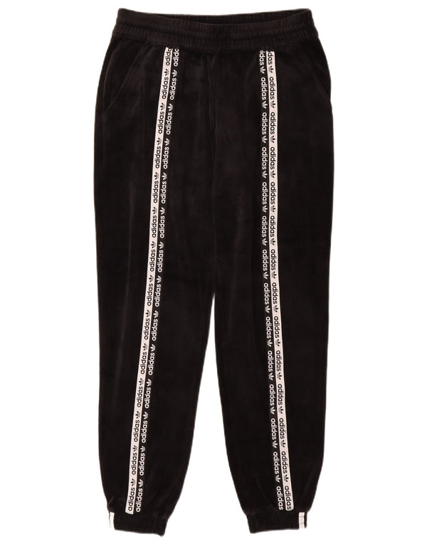 Pantaloni de trening cu grafic pentru femei Adidas Pantaloni de jogging UK 10 Small Black