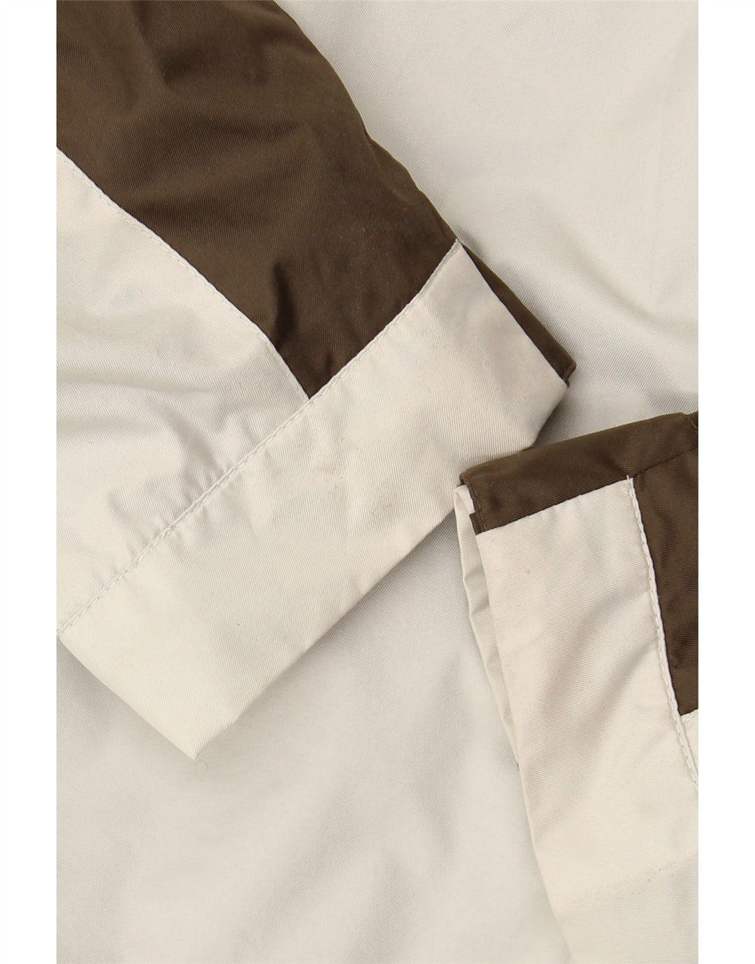 Jachetă de vânt pentru femei IGUANA, cu glugă, EU 46 XL, alb, bloc de culoare