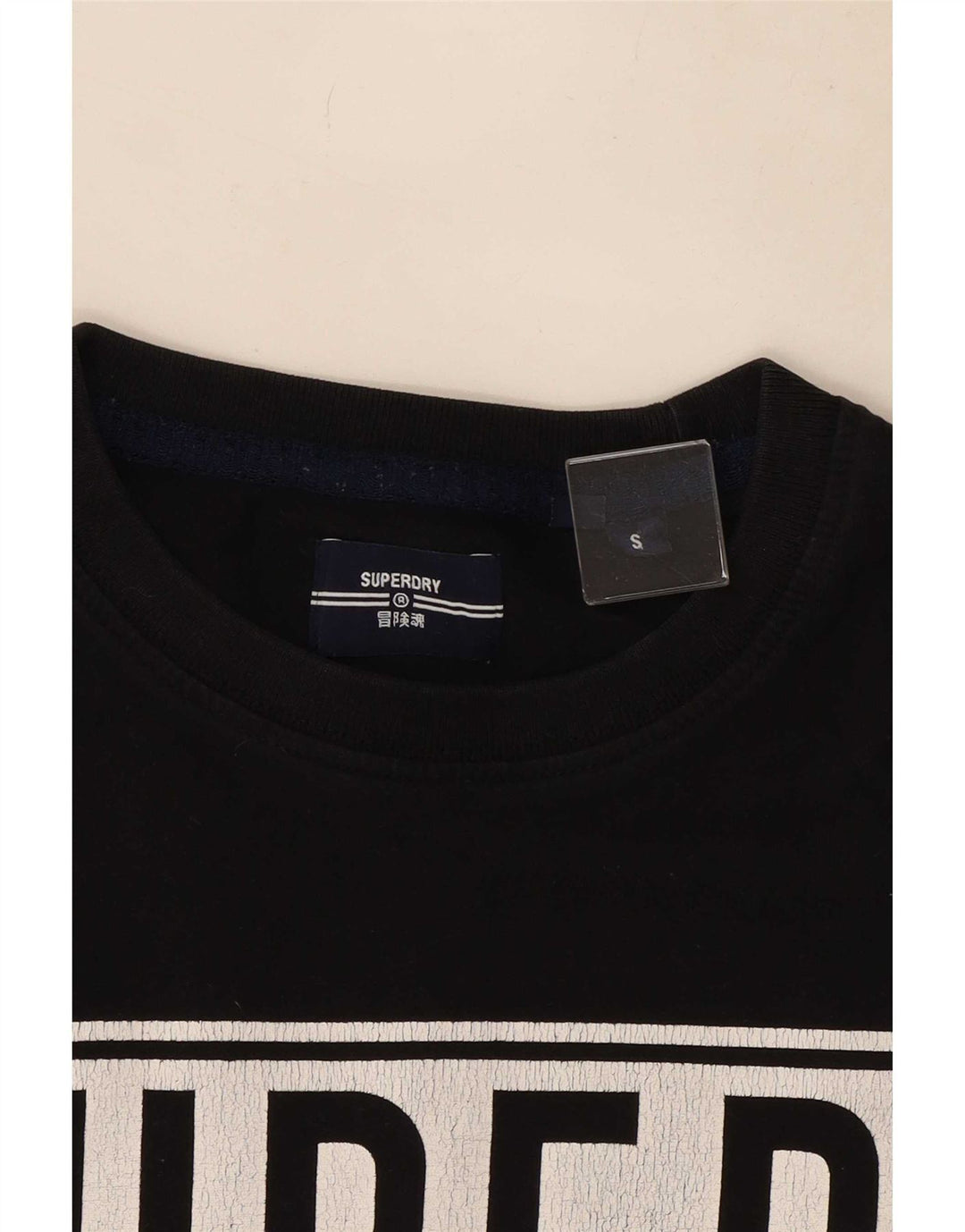 Tricou grafic pentru bărbați Superdry Top mic negru Colorblock
