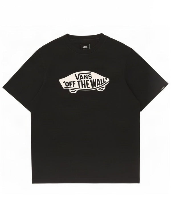 Tricou grafic Vans personalizat pentru barbati Top XL bumbac negru