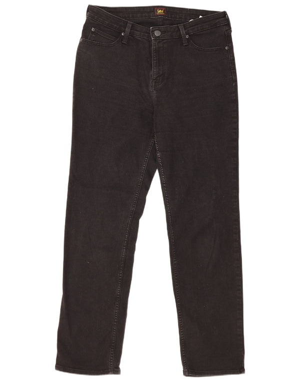 Blugi Lee Marion drepte pentru femei W32 L31 bumbac negru