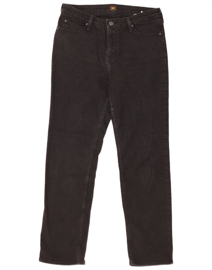 Blugi Lee Marion drepte pentru femei W32 L31 bumbac negru