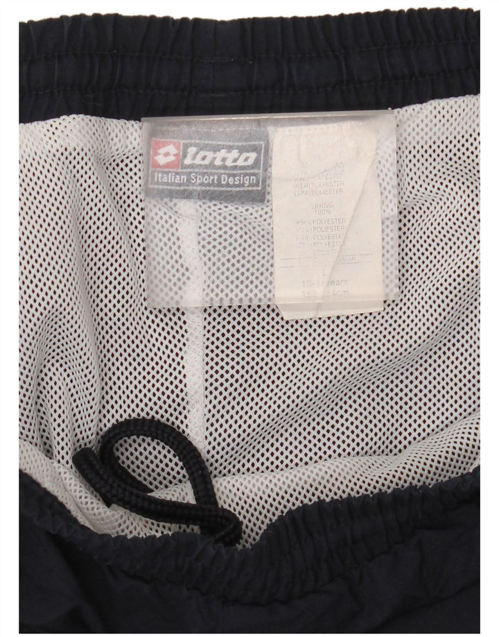 Pantaloni de trening Lotto Băieți 13-14 ani Poliester mari bleumarin