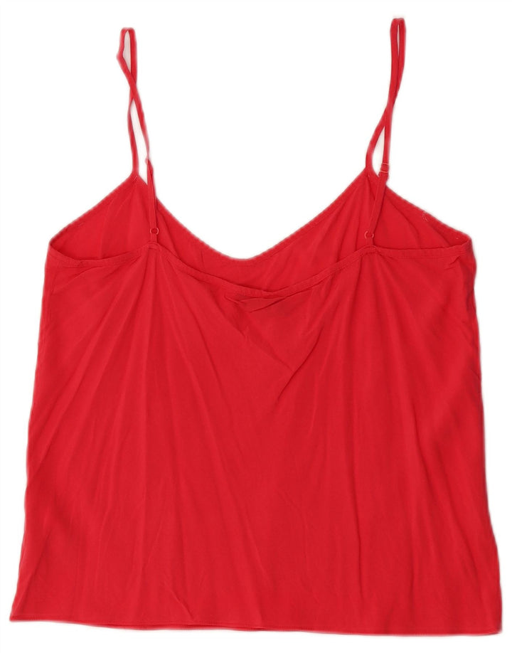 Max & Co. Cami Top pentru femei UK 10 Small Red Viscose