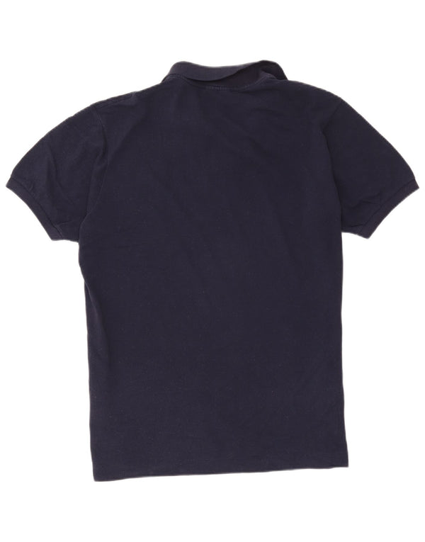 Tricou polo Lacoste pentru bărbați mărimea 5 mare, bumbac bleumarin