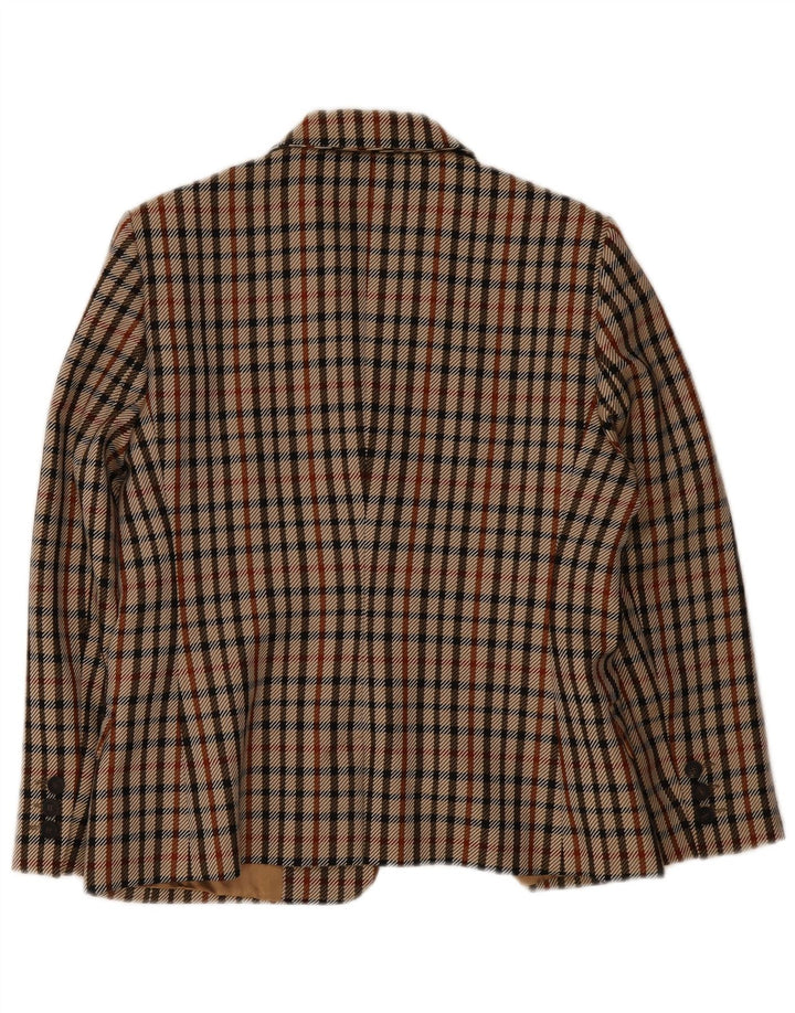 Jachetă blazer pentru femei DAKS cu 2 nasturi UK 14 Medium, multicoloră