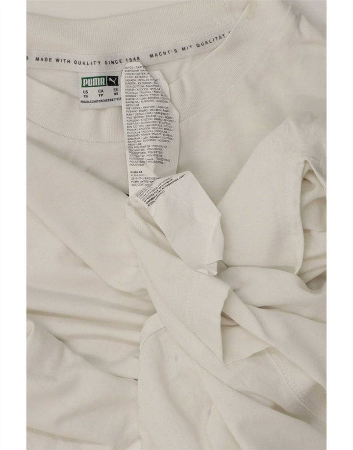 Tricou pentru bărbați Puma Top XS Bumbac alb