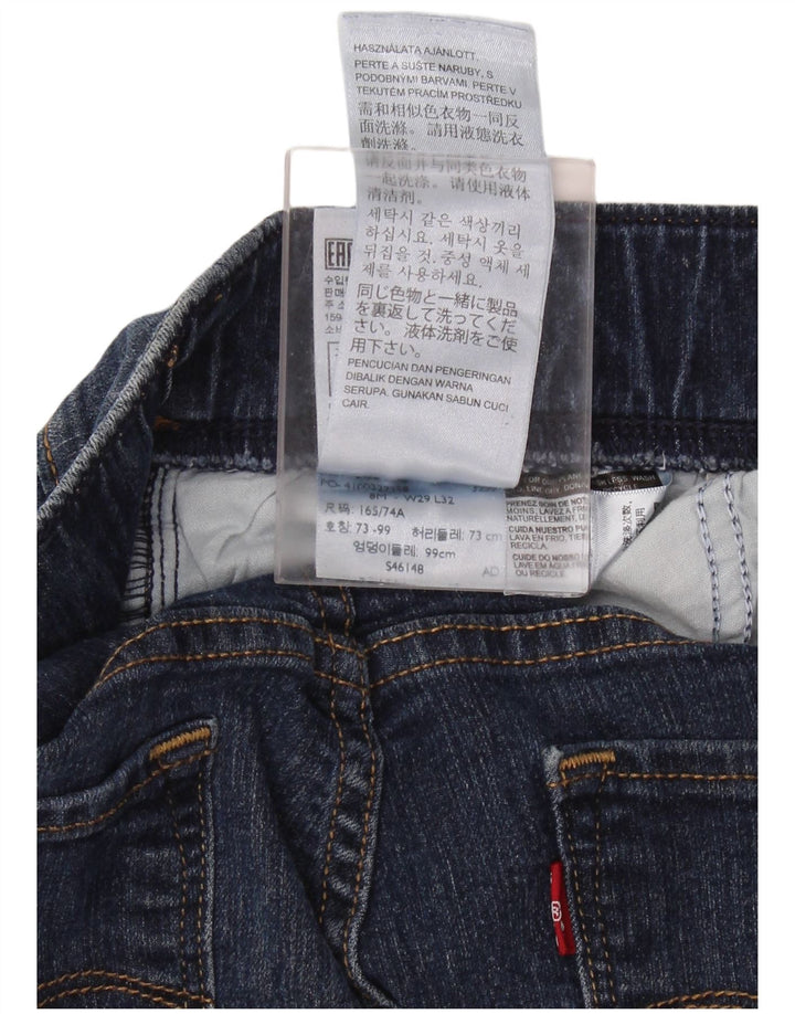 Blugi jegging pentru femei Levi's US 8 Medium W29 L29 Bumbac albastru