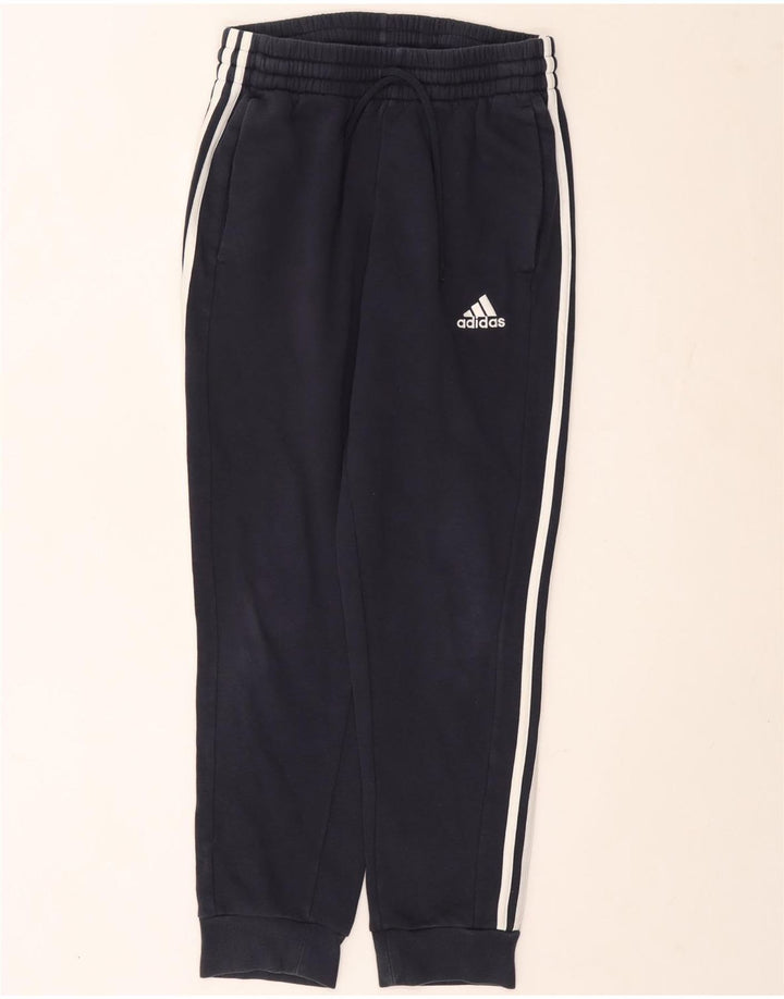 Pantaloni de trening pentru bărbați ADIDAS Pantaloni de jogging Mediu Bumbac bleumarin