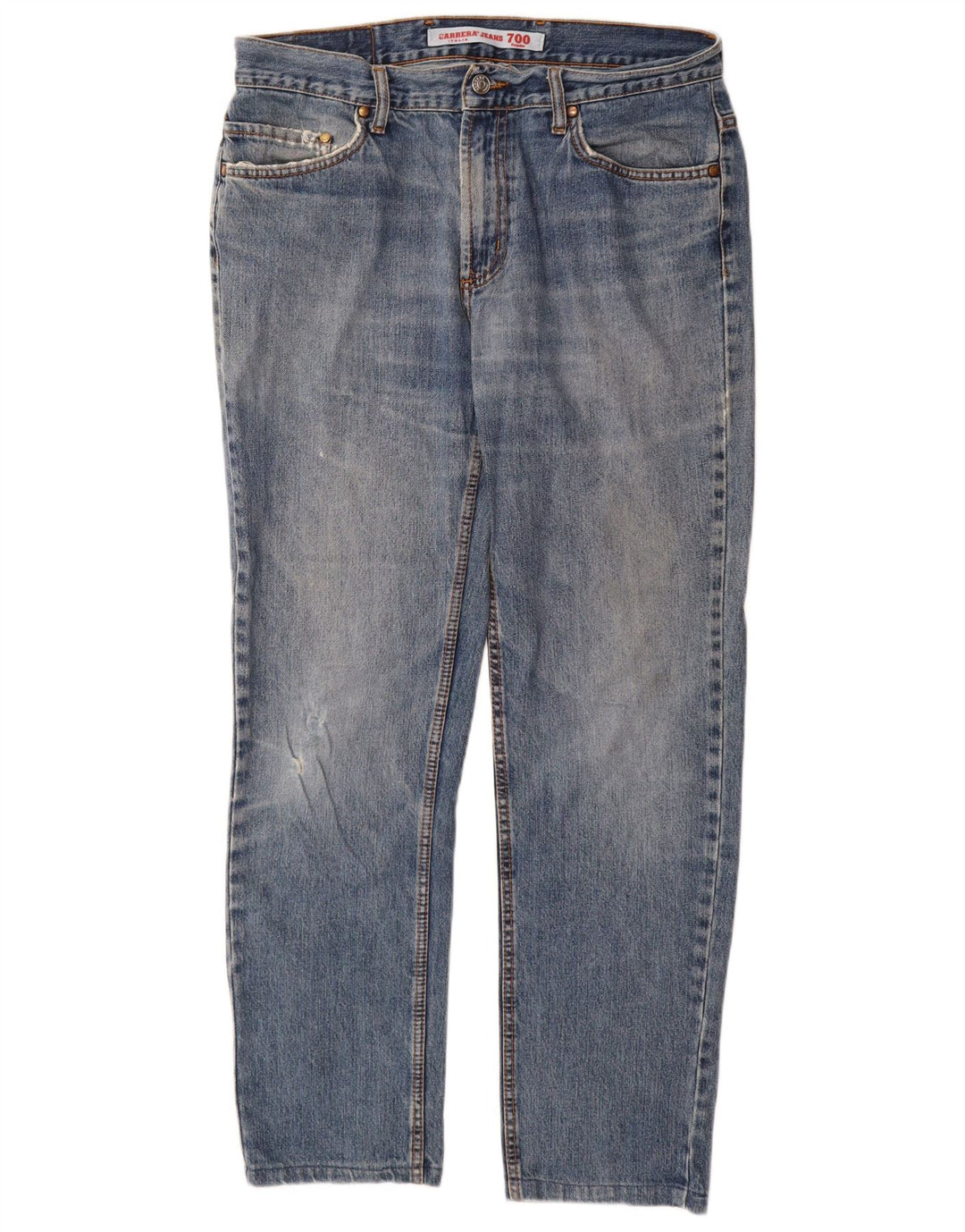 Blugi pentru bărbați Carrera 700 Regular Slim IT 48 Medium L33 L30 Bumbac albastru