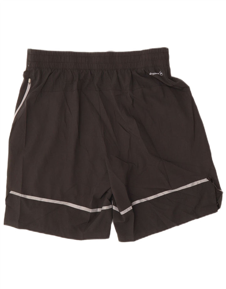 RUSSELL ATHLETIC Pantaloni scurți sport pentru bărbați, mari, negru, poliester