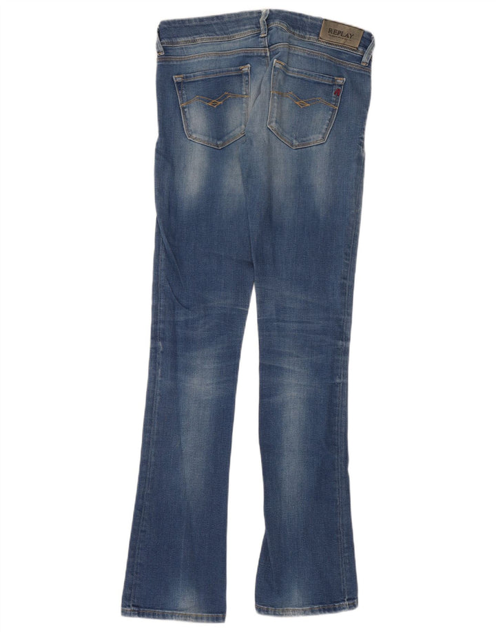 Replay blugi slim bootcut pentru femei W25 L32 albastru