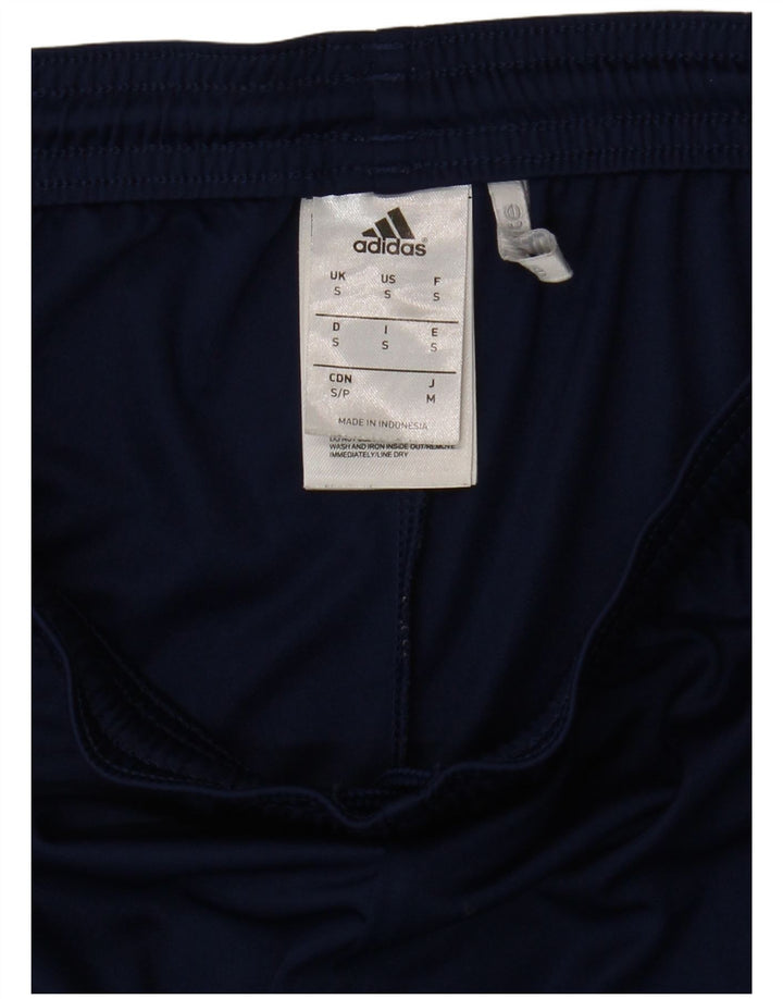 Pantaloni scurți sport pentru bărbați Adidas Climalite, poliester, albastru mic