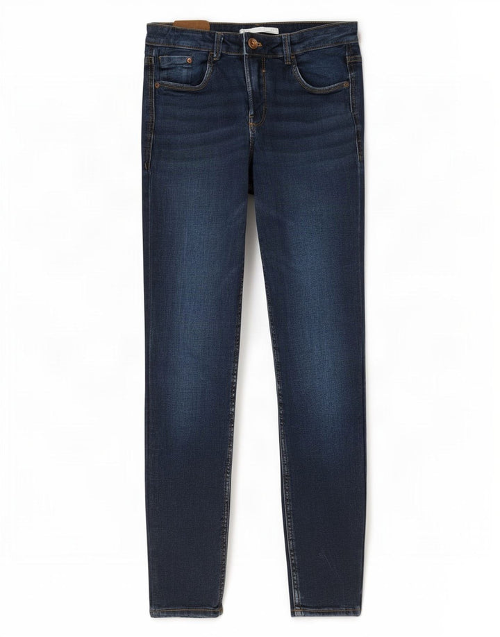 Blugi slim pentru femei Zara L28 L28 Bleumarin