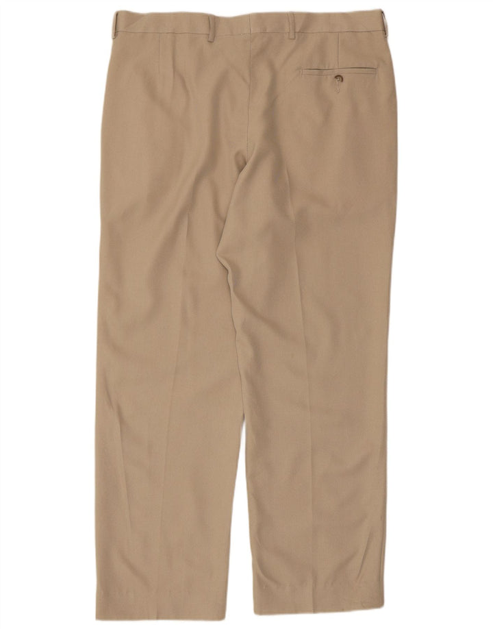 Marks & Spencer Pantaloni de costum pentru bărbați L34 L31 Bej