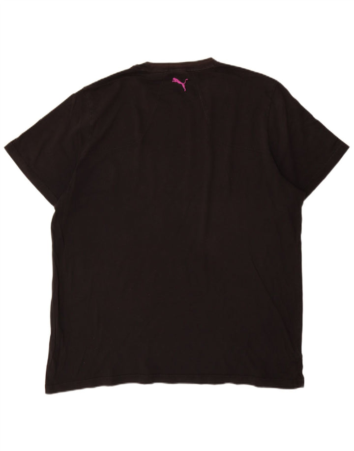 Tricou grafic Puma pentru bărbați Top 2XL negru