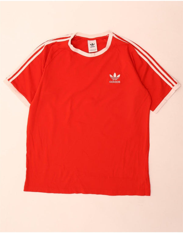 Tricou Bărbați Adidas Top XL Bumbac Roșu